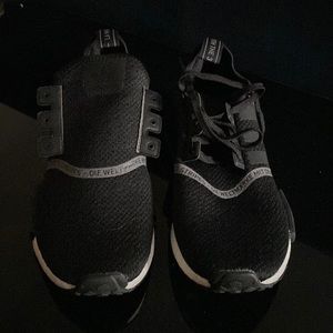 Black and Gray Adidas